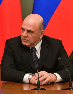 Премьер-министр Михаил Мишустин РФ